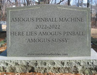 amogus tombstone :(